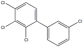 2,3,3',4-Tetrachlorobiphenyl Solution Struktur