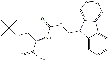 L-Serine-N-FMOC, O-Tert-Butyl Ether Struktur