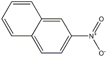 Naphthalene, 2-nitro Struktur