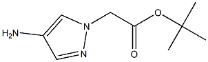 (4-AMino-pyrazol-1-yl)-acetic acid tert-butyl ester Struktur