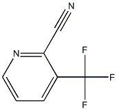 3-(trifluoroMethyl)-2-pyridinecarbonitrile Struktur