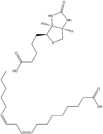 Linoleic Acid-biotin Struktur