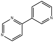 4-(pyridin-3-yl)pyriMidine Struktur