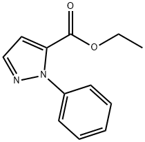 ethyl 1-phenyl-1H-pyrazole-5-carboxylate Struktur