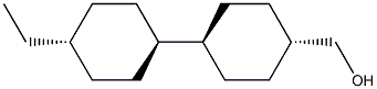 (trans,trans)-4'-ethyl-[1,1'-bicyclohexyl]-4-Methanol Struktur