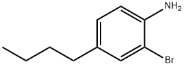 2-BROMO-4-N-BUTYLANILINE Struktur