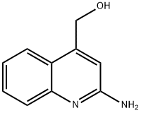 (2-AMinoquinolin-4-yl)Methanol Struktur