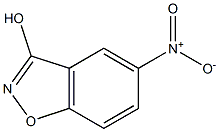 5-Nitro-1,2-benzisoxazol-3-ol Struktur