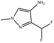 3-(difluoroMethyl)-1-Methyl-1H-pyrazol-4-aMine Struktur