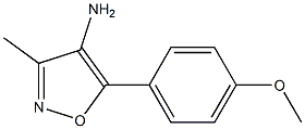 5-(4-Methoxyphenyl)-3-Methylisoxazol-4-aMine Struktur