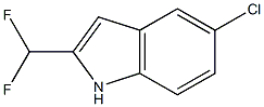 5-Chloro-2-(difluoroMethyl)-1H-indole Struktur