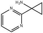 1-(pyriMidin-2-yl)cyclopropanaMine Struktur