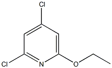 2,4-dichloro-6-ethoxypyridine Struktur