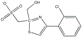 (4-(2-chlorophenyl)thiazol-2-yl)Methyl (Methanesulfonate) Struktur