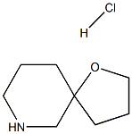 1-Oxa-7-azaspiro[4.5]decane (Hydrochloride) Struktur