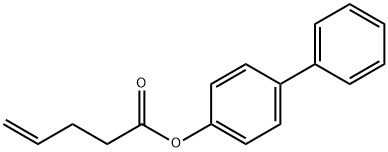 biphenyl-4-yl pent-4-enoate Struktur