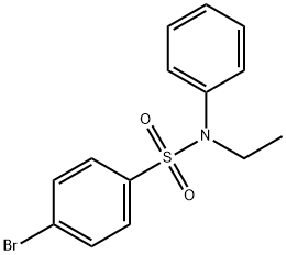 4-BroMo-N-ethyl-N-phenylbenzenesulfonaMide, 97% Struktur