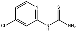 N-(4-Chloro-2-pyridyl)thiourea, 97% Struktur