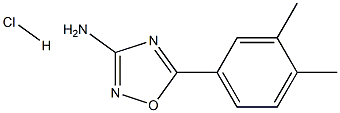 5-(3,4-DiMethyl-phenyl)-[1,2,4]oxadiazol-3-ylaMine hydrochloride Struktur