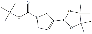 3-(4,4,5,5-TetraMethyl-[1,3,2]dioxaborolan-2-yl)-2,5-dihydro-pyrrole-1-carboxylic acid tert-butyl ester Struktur