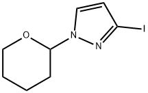 3-Iodo-1-(oxan-2-yl)pyrazole Struktur