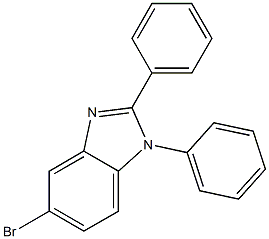 5-broMo-1,2-diphenyl-1H-BenziMidazole Struktur