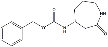 benzyl 2-oxoazepan-4-ylcarbaMate Struktur