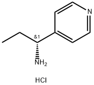 (R)-1-(4-PYRIDINYL)PROPYLAMINE 2HCL Struktur