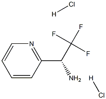 (R)-2,2,2-TRIFLUORO-1-(PYRIDIN-2-YL)ETHANAMINE 2HCL Struktur