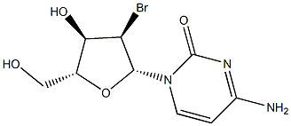 2'-BroMo-2'-deoxycytidine Struktur