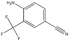 4-aMino-3-trifluoroMethylbenzonitrile Struktur