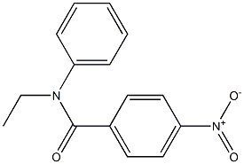 N-ethyl-4-nitro-N-phenylbenzamide Struktur