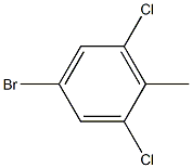 4-broMo-2,6-dichlorotoluene Struktur