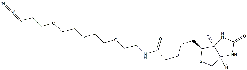 11-[D(+)-BiotinylaMino]-1-azido-3,6,9-trioxaundecane Struktur