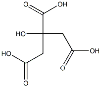 Citric Acid, Anhydrous, GR ACS Struktur