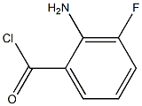 2-aMino-3-fluorobenzoyl chloride Struktur