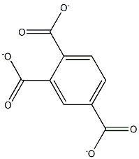 Trimellitate plasticizer (R=C7&C9) Struktur