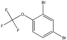 2,4-DibroMo(trifluoroMethoxy)benzene Struktur