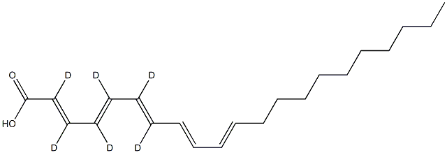 Heneicosapentaenoic Acid-d6 Struktur