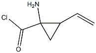 1-aMino-2-vinylcyclopropanecarbonyl chloride Struktur