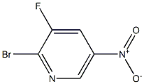 2-BroMo-3-fluoro-5-nitro-pyridine Struktur