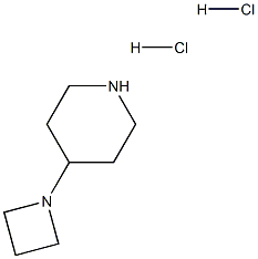 4-(azetidin-1-yl)piperidine dihydrochloride Struktur