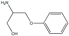 2-AMINO-3-PHENOXYPROPAN-1-OL Struktur