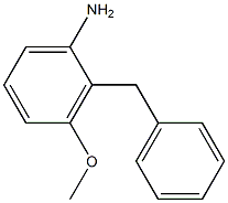 2-benzyl-3-Methoxyaniline Struktur