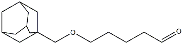 5-(adaMantan-1-ylMethoxy)pentanal Struktur