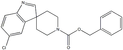 benzyl 5-chlorospiro[indole-3,4'-piperidine]-1'-carboxylate Struktur