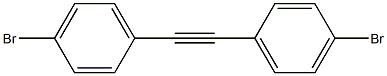 1,2-bis(4-broMophenyl)acetylene Struktur