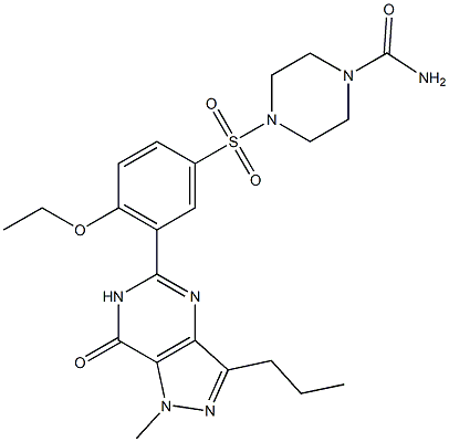 Sildenafil AMide IMpurity Struktur