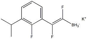 potassiuM (E)-trifluoro(3-isopropylstyryl)borate Struktur