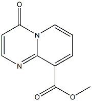 4-Oxo-4H-pyrido[1,2-a]pyriMidine-9-carboxylic acid Methyl ester Struktur